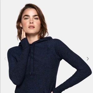 New- Outdoor Voices Navy CloudKnit Hoodie- Size L